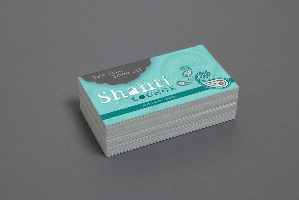 spa business cards
